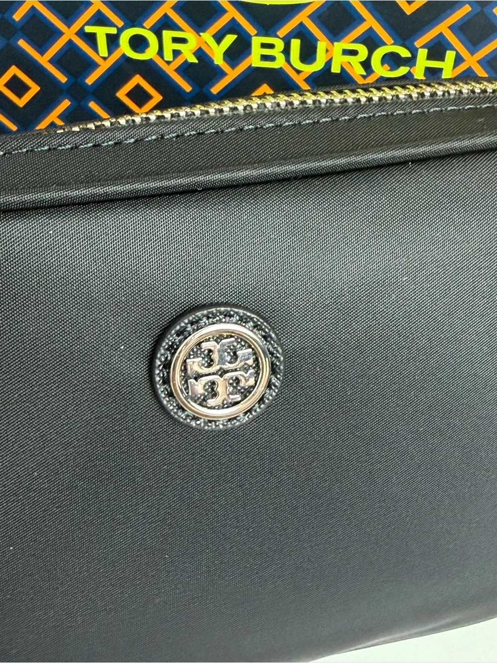 NWT Tory Burch Black Nylon Belt Bag